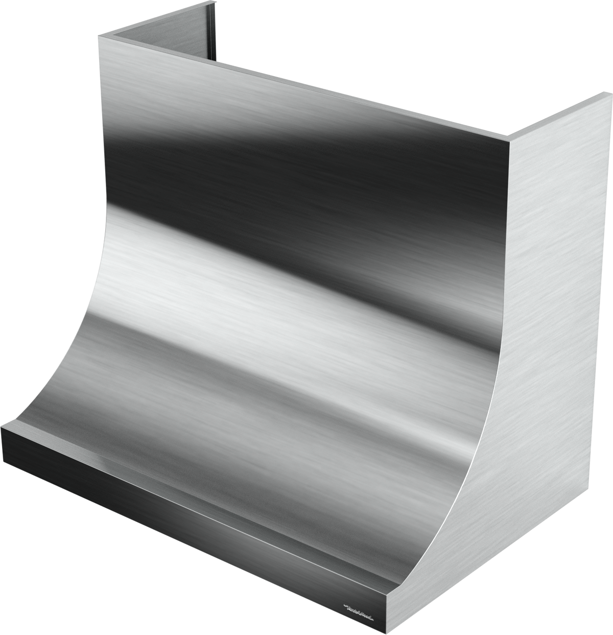 Vent-A-Hood DAH30-454 OL 54" 1200 CFM Professional Concave Wall Mount Range Hood with Tall Profile, Magic Lung Blower, Overlay