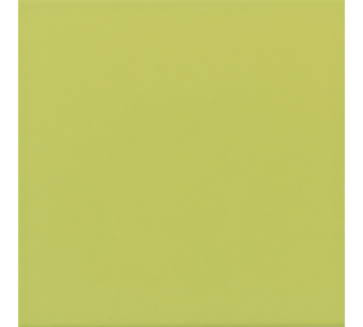 Daltile Color Wheel Classic Key Lime 22CRCN Chair Rail Corner Glossy Wall Tile Trim