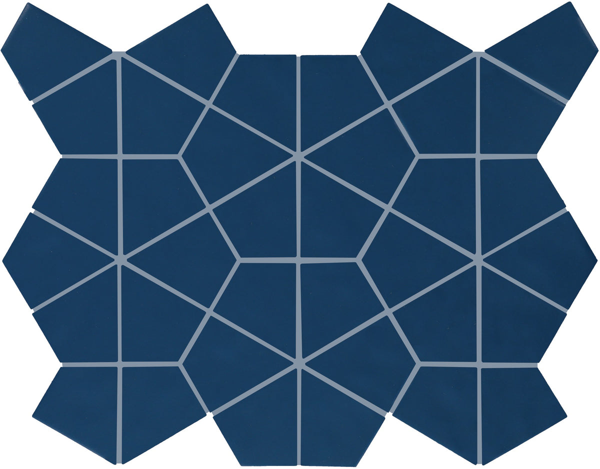Daltile Stagecraft Matte Galaxy Kaleidoscope 6x6 Matte Mosaic Tile