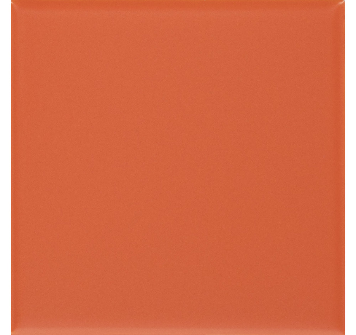 Daltile Color Wheel Linear Matte Orange Burst Rectangle 4x16 Matte Wall Tile