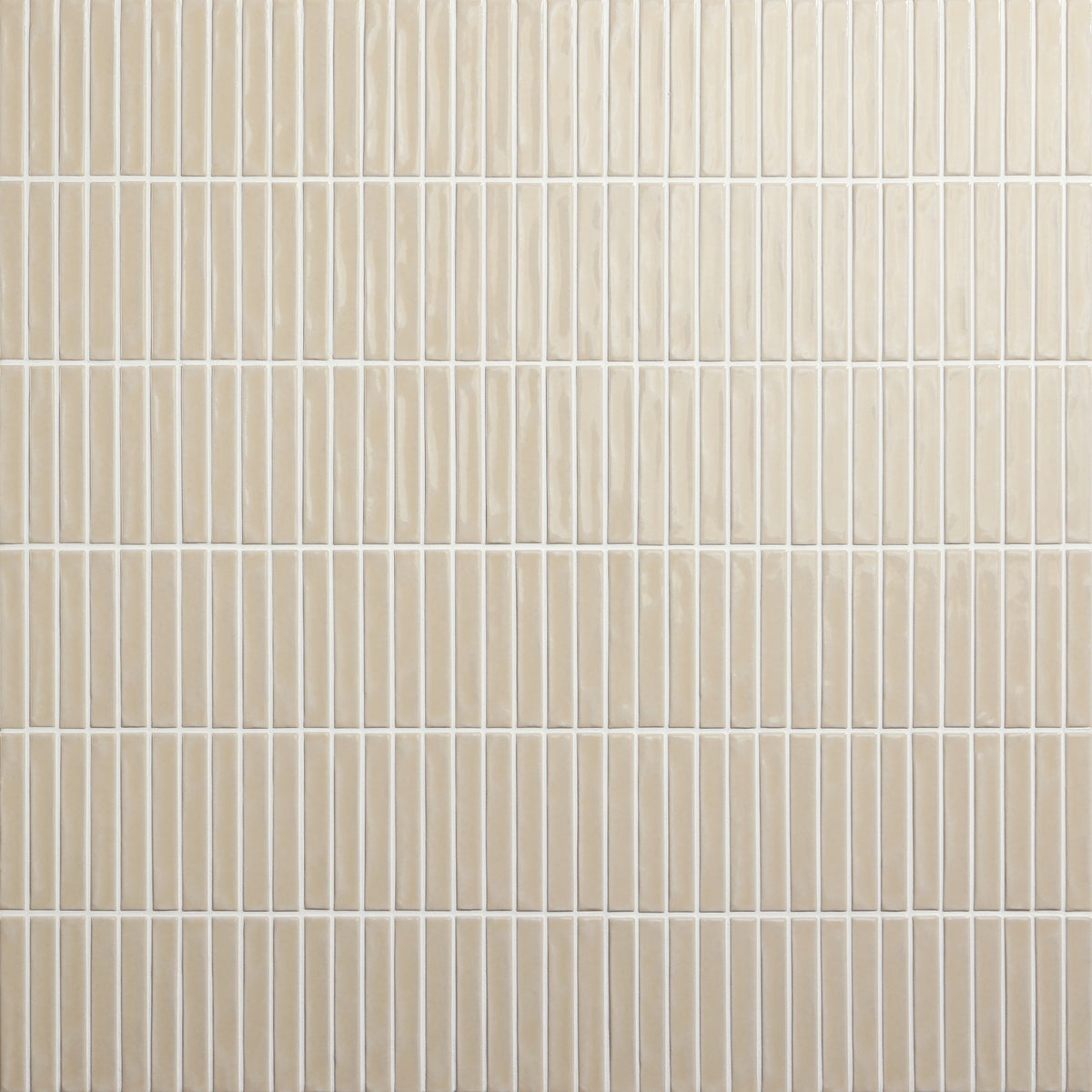 Daltile Artcrafted Dune Straight Joint 1x6 Glossy Mosaic Tile