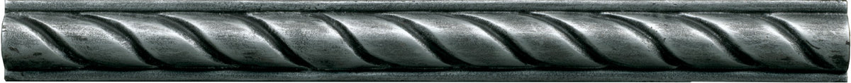 Daltile Armor Forged Steel Rope 1x12 Satin Wall Tile Deco