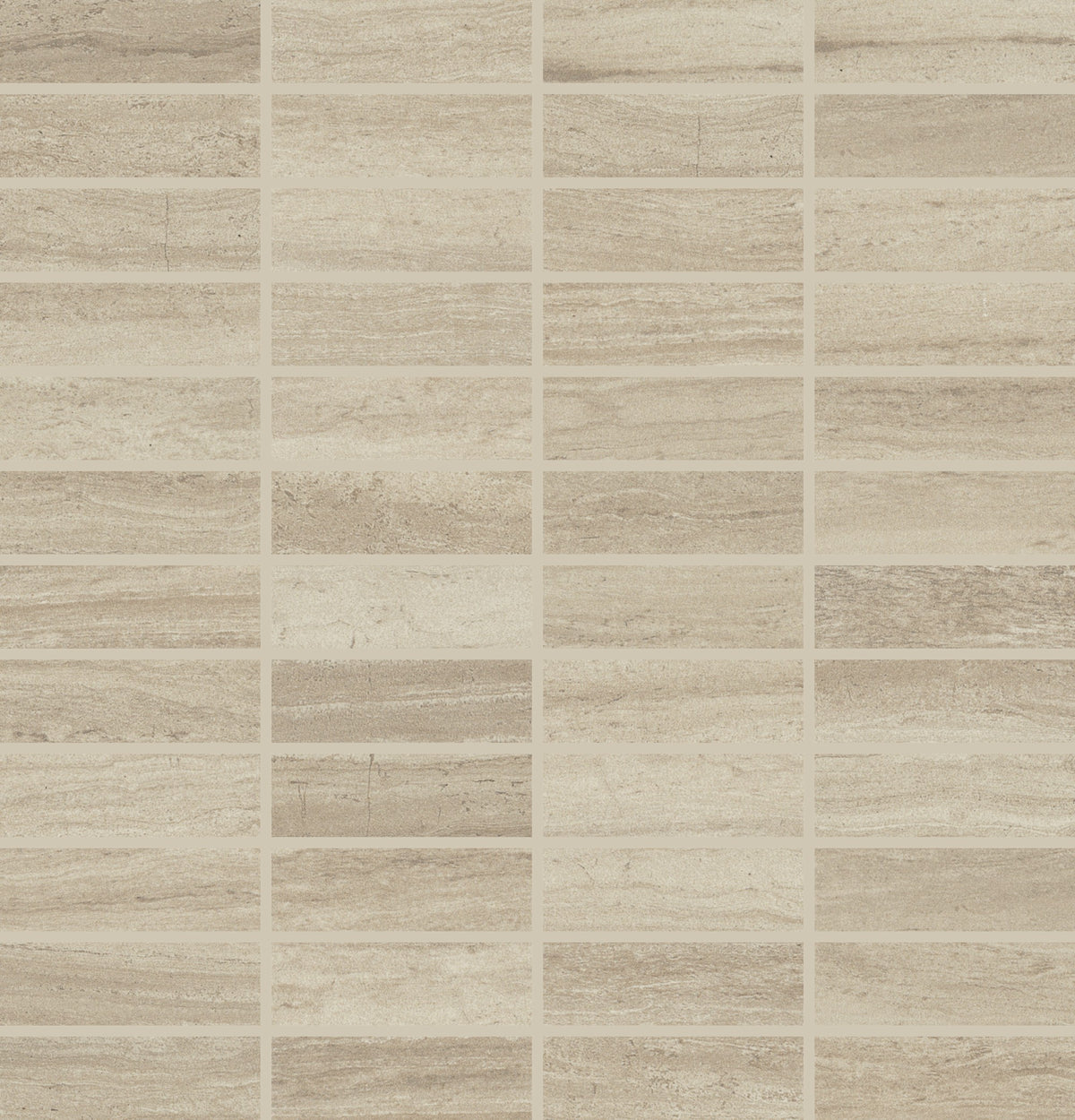 Daltile Articulo Feature Beige Straight Joint 1x3 Matte Mosaic Tile