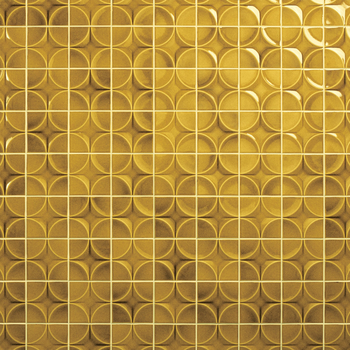 Daltile Contempee Marigold Square 4x4 Star Glossy Wall Tile