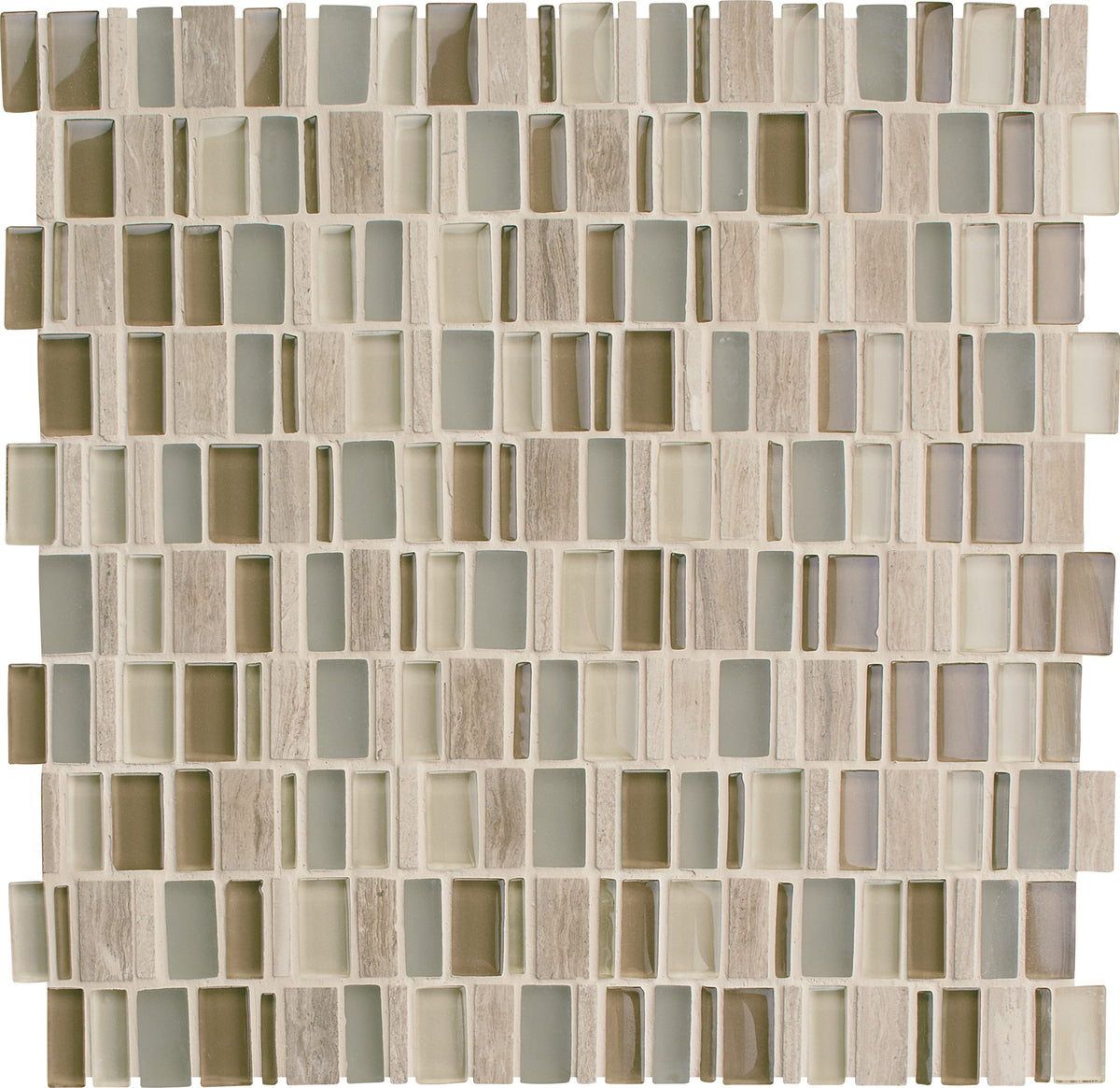 Daltile Clio Mosaics Hera Random 1 Mixed Mosaic Tile