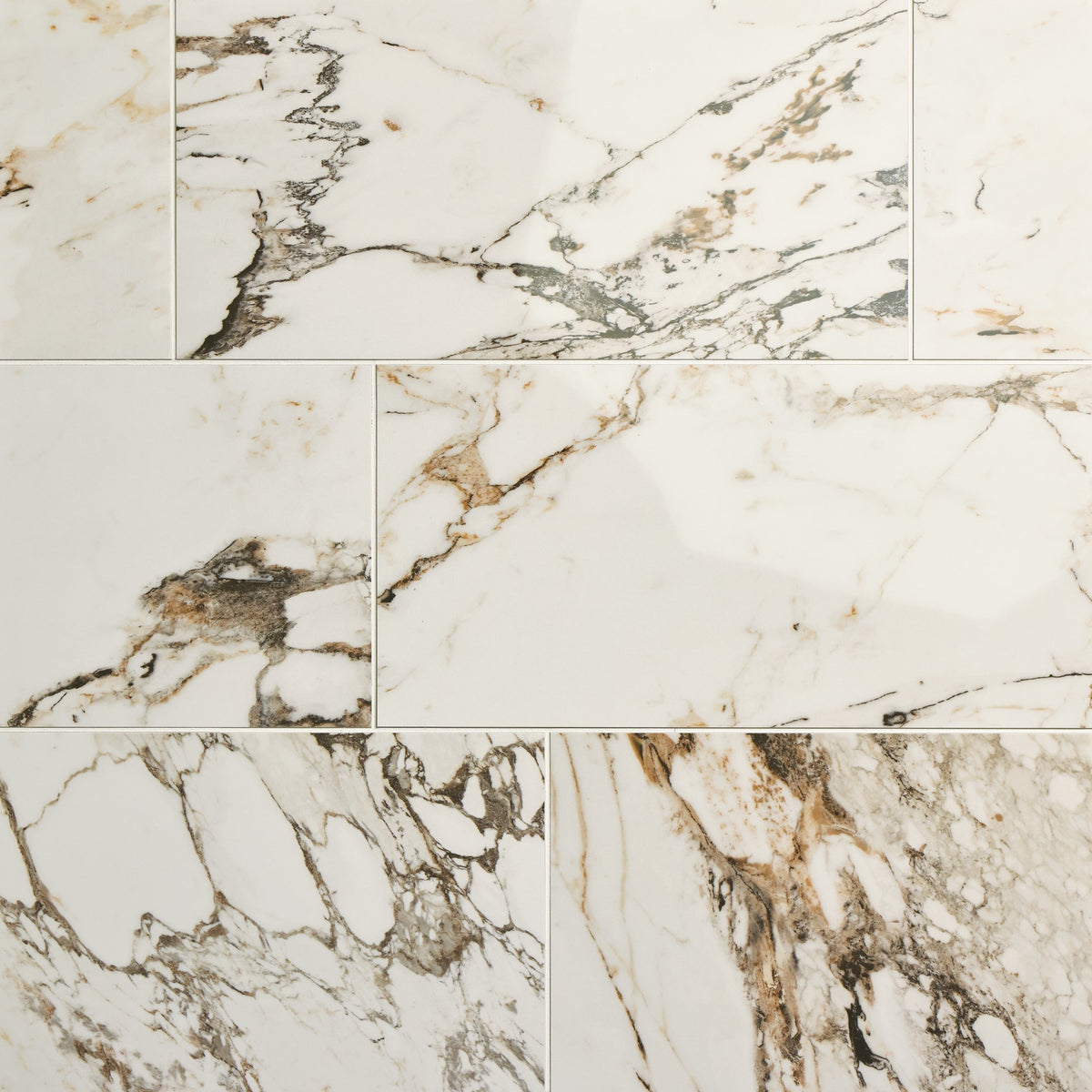 Daltile Panoramic Duet Calacatta Aries P43F9 Bullnose Matte Floor Tile Trim