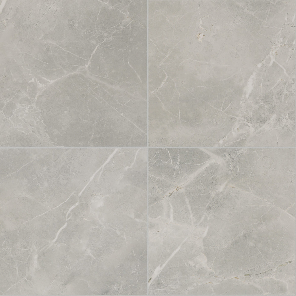 Daltile Platinum Dove Square 12x12 Matte Floor Tile