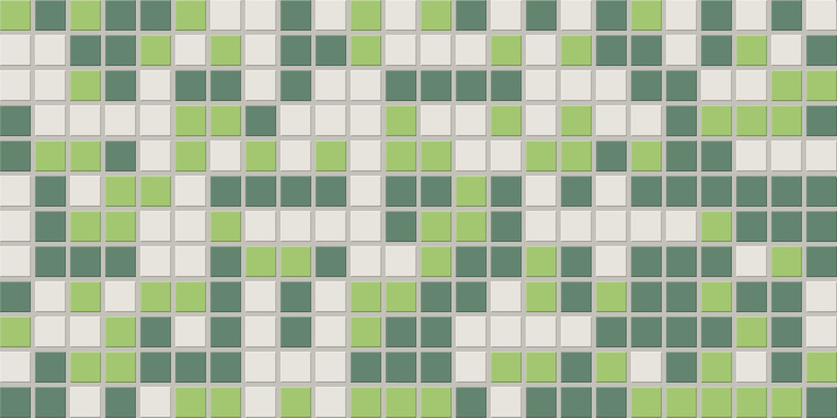 Daltile Keystones Olive Blend Straight Joint 1x1 Matte Mosaic Tile