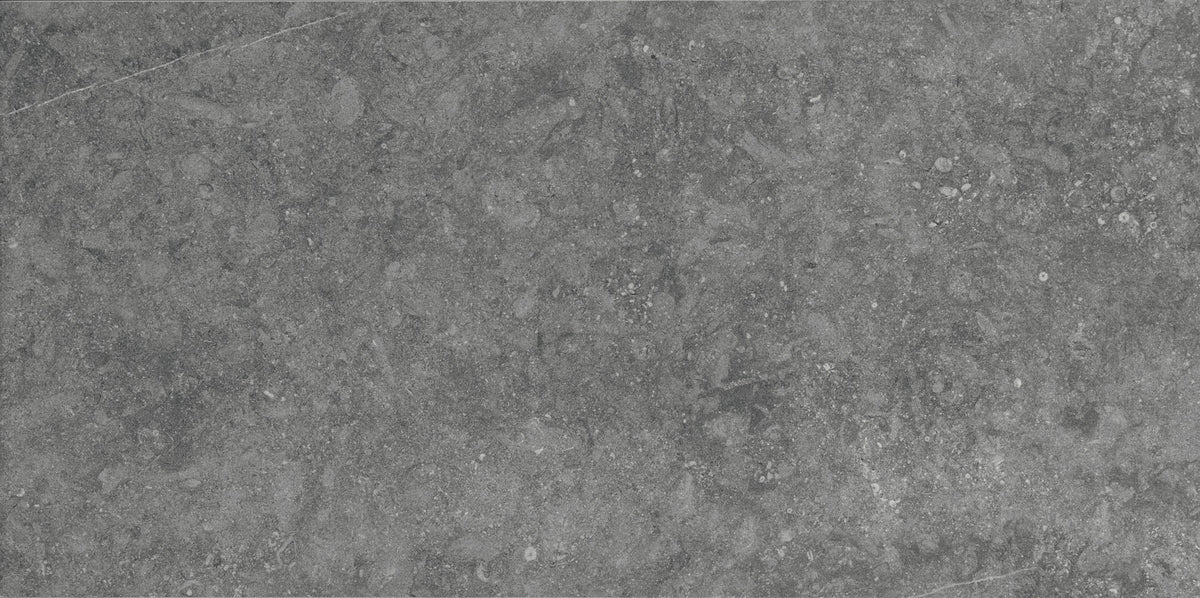 Daltile Diplomacy Light Grey 2040SLHR Left Hand Return Step Nose Textured Floor Tile Trim
