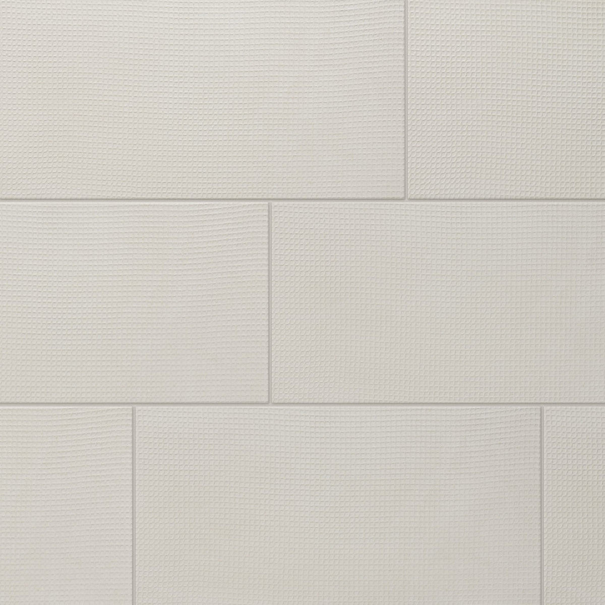 Daltile Exposition Chalk Rectangle 12x24 Woven Textured Floor Tile