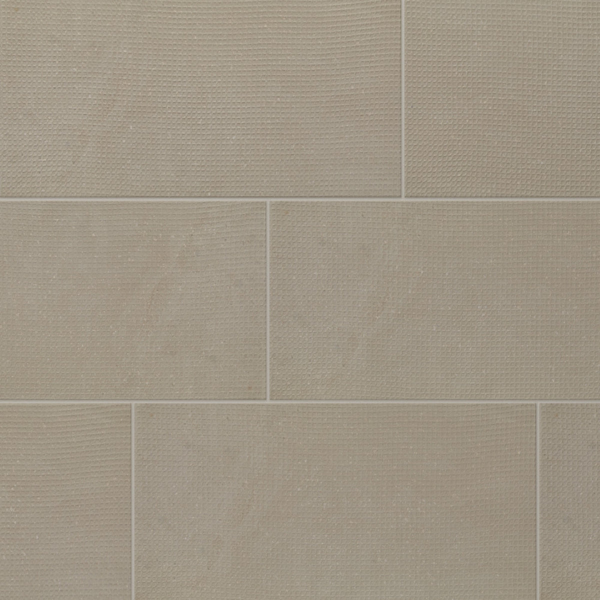 Daltile Exposition Greige Rectangle 12x24 Woven Textured Floor Tile