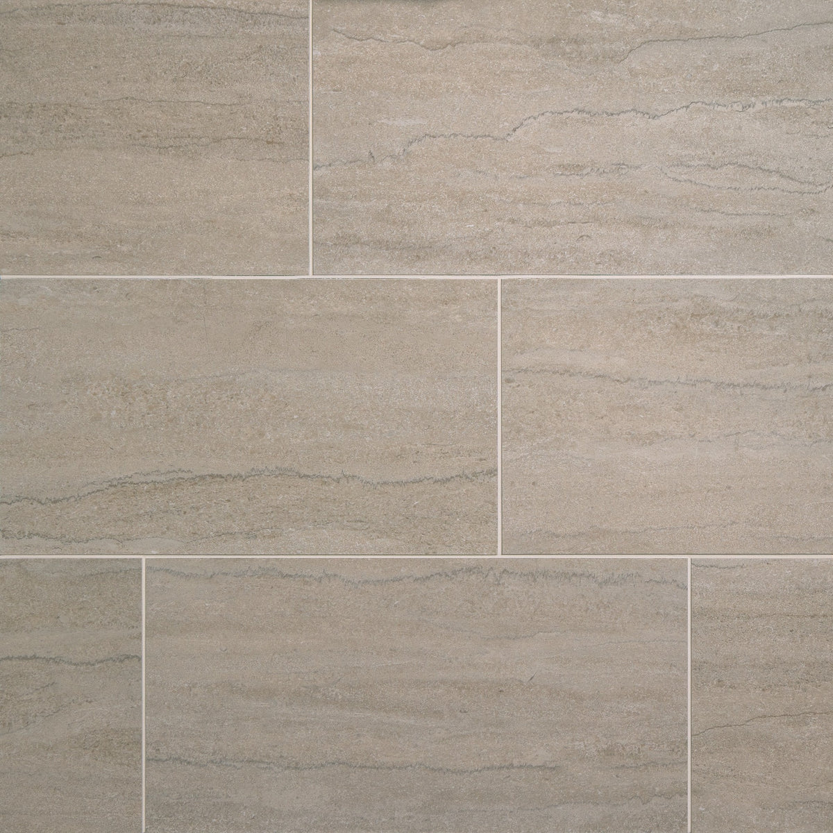 Daltile Haddonstone Atlas Rectangle 24x48 Vein Cut Satin Polished Floor Tile HS06RCT2448VCSL