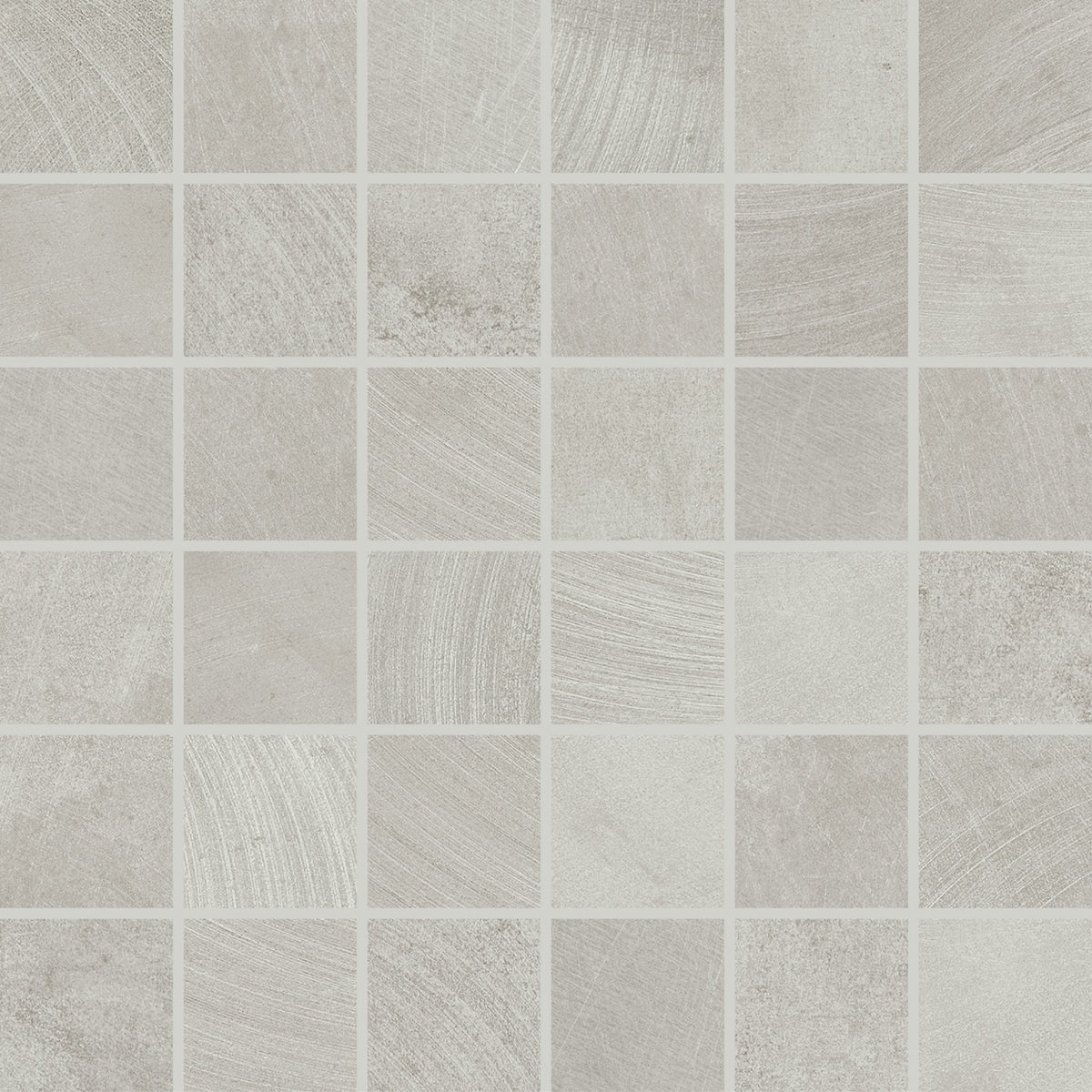 Daltile Ironcraft Casper Grey Straight Joint 2x2 Matte Mosaic Tile