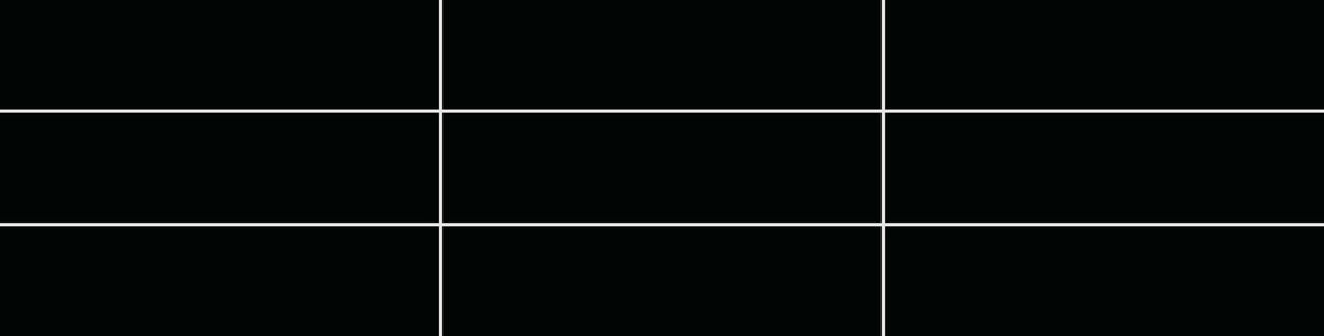 Daltile Color Wheel Linear Black A34C1MOD Flat Top Cove Base Glossy Wall Tile Trim