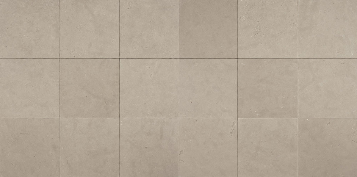 Daltile Limestone Touques Gris Square 12x12 Lite Honed Stone Tile
