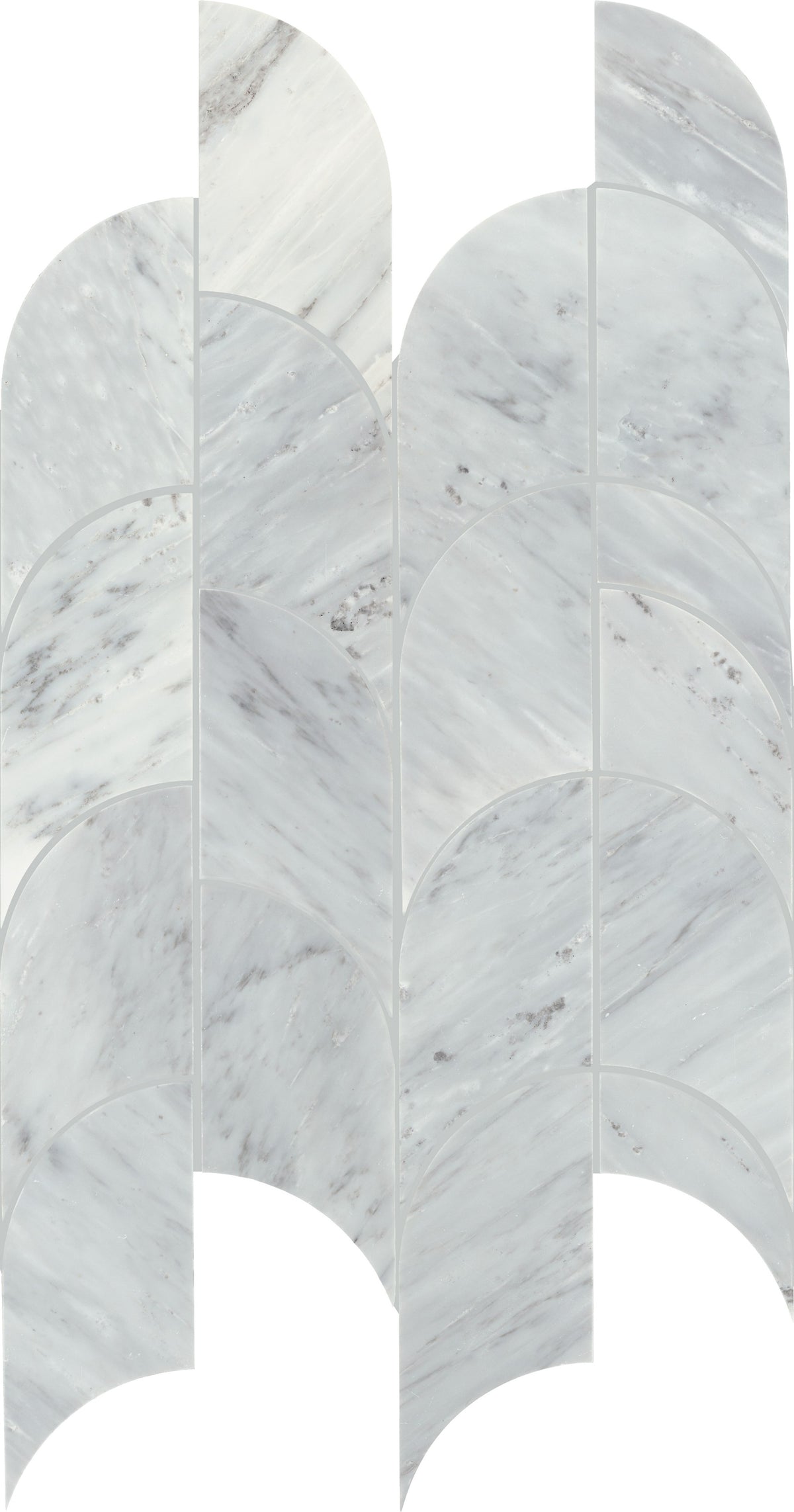 Daltile Gamma Mystic Archway Polished Mosaic Natural Stone Tile