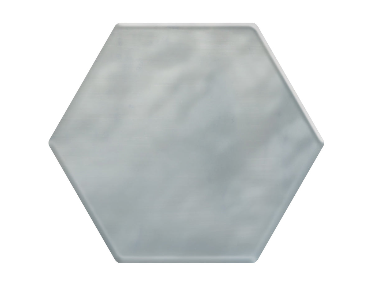 Daltile Mesmerist Whimsy Hexagon 4 Undulated Glossy Wall Tile