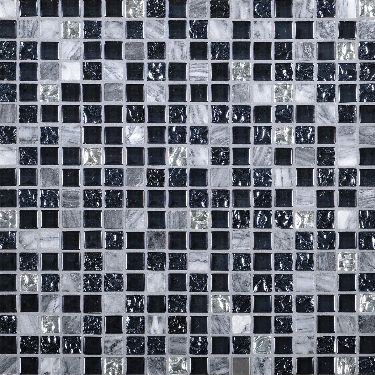 Daltile Marvel Mystique Straight Joint 5/8x5/8 Mixed Mosaic Tile
