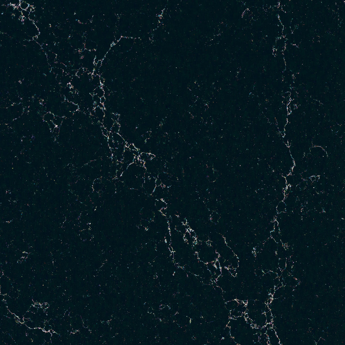 Daltile ONE Quartz - Marble Look Liberty Black Slab 136x79 Leather 3CM Quartz Slab