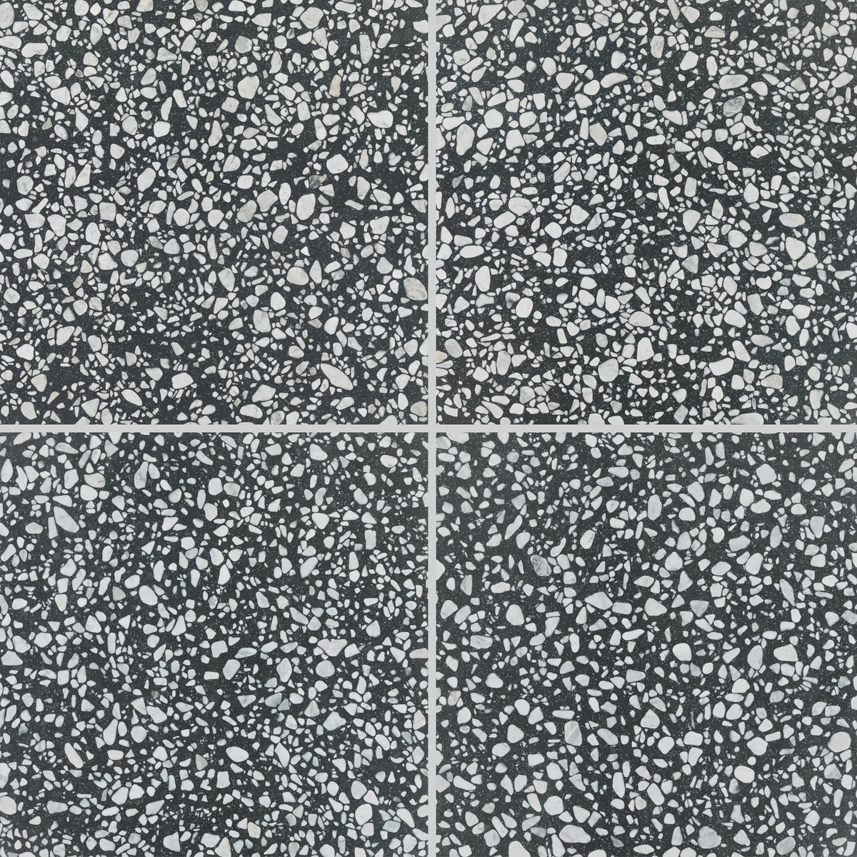Daltile Outlander Onyx Square 24x24 Medio Stepwise Matte Floor Tile