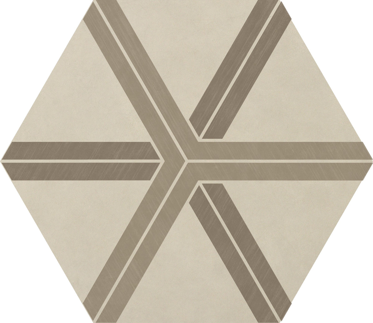 Daltile Bee Hive Plot Warm Blend Plot 24x20 Matte Floor Tile Deco