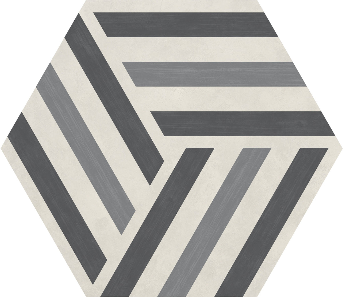 Daltile Bee Hive Run-Up Cool Blend Runup 24x20 Matte Floor Tile Deco