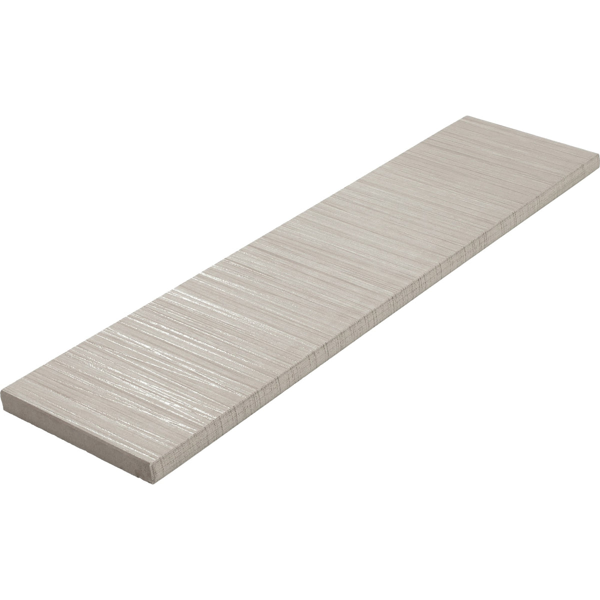 Daltile Fabrique Creme Linen S43C9 Bullnose Matte Floor Tile Trim