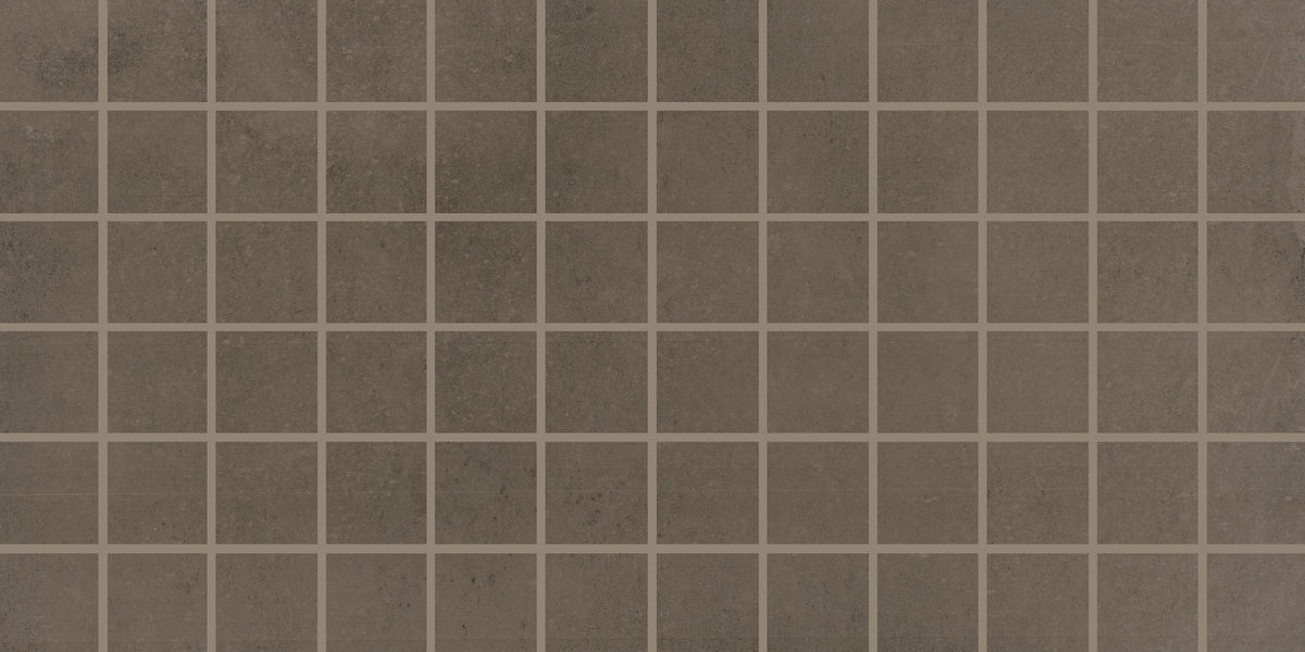Daltile Portfolio Fango Straight Joint 2x2 Matte Mosaic Tile