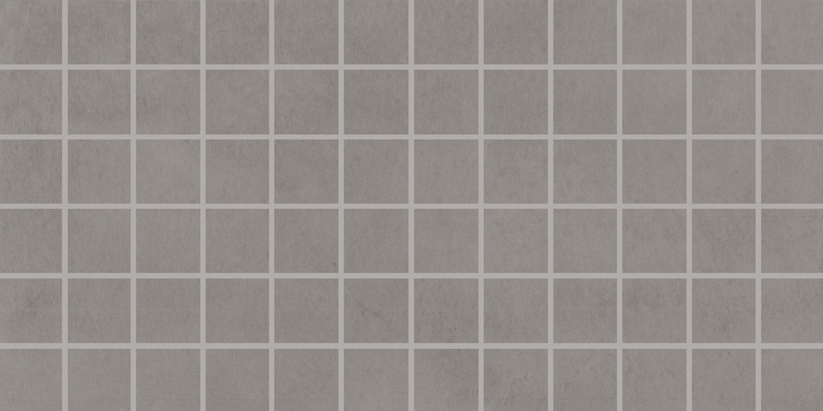 Daltile Portfolio Ash Grey Straight Joint 2x2 Matte Mosaic Tile