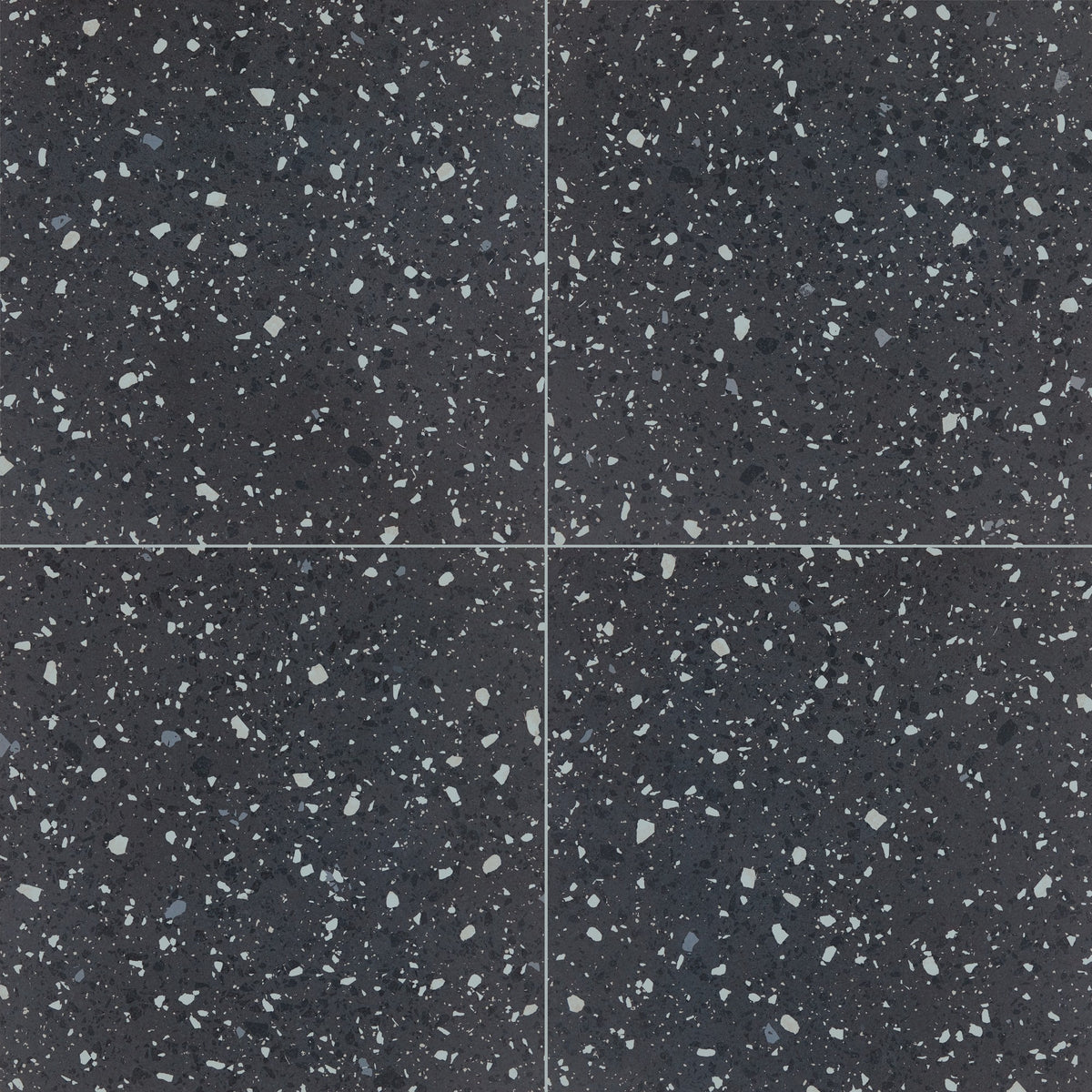 Daltile Poke Raven Flecks Square 24x24 Matte Floor Tile