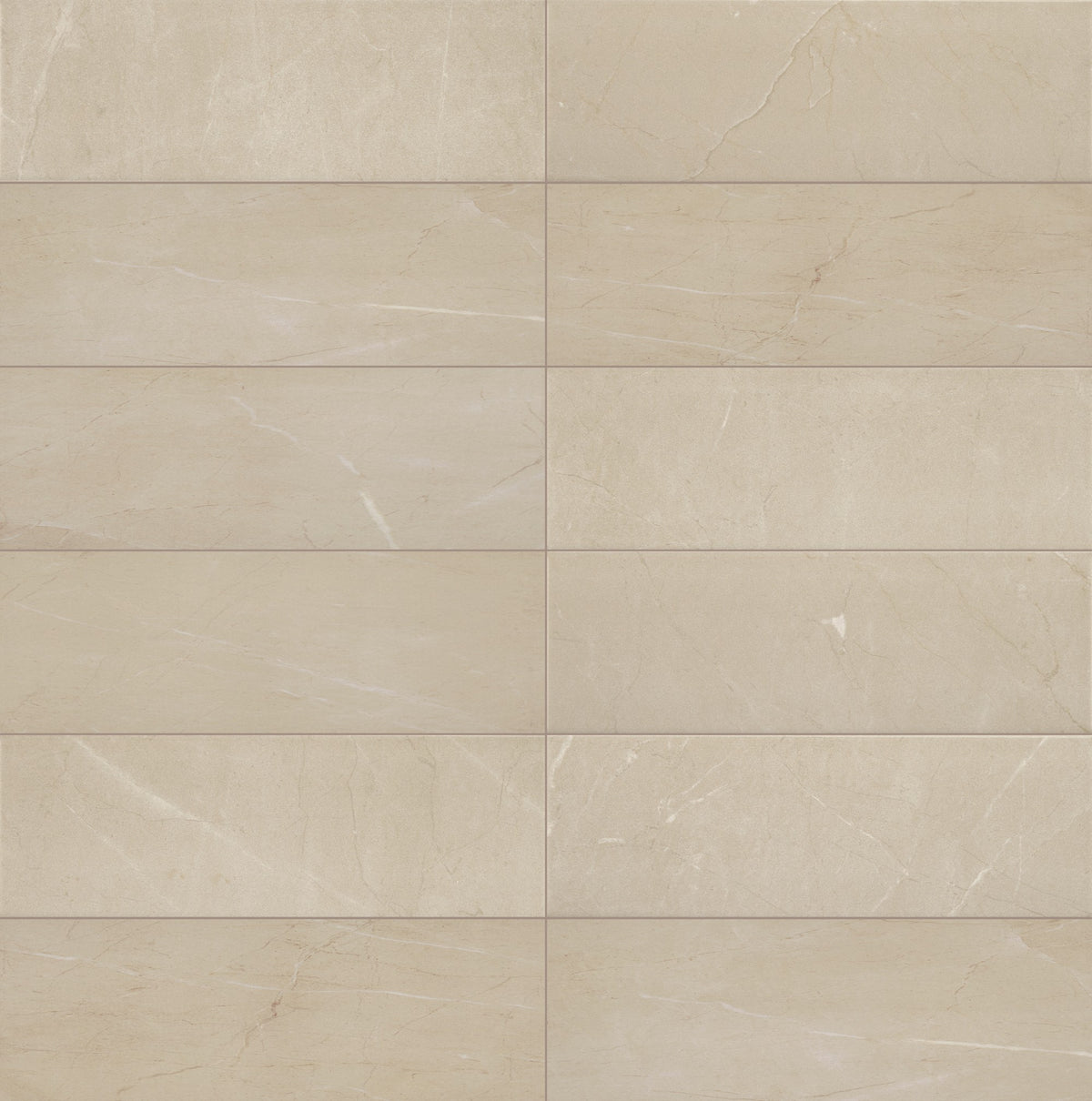 Daltile Perpetuo Elegant Beige Rectangle 4x12 Satin Wall Tile