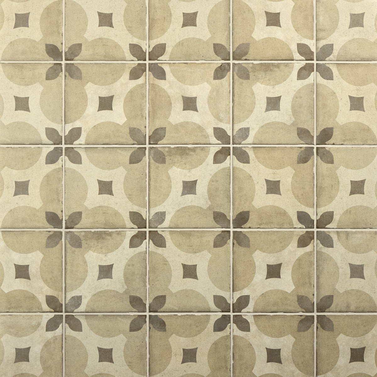 Daltile Quartetto Warm Piccolo Fiore Piccolo 8x8 Matte Floor Tile Deco