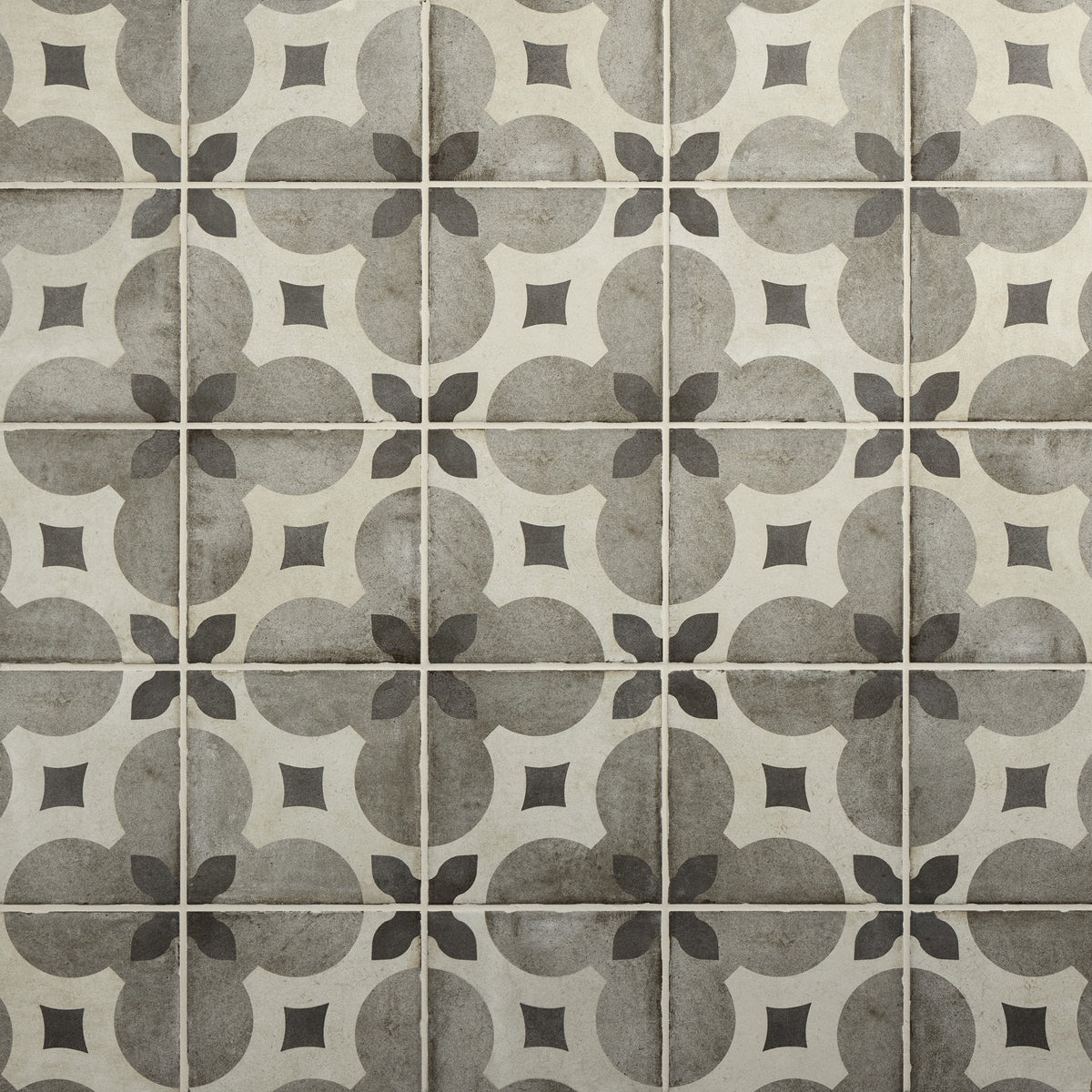 Daltile Quartetto Cool Piccolo Fiore Piccolo 8x8 Matte Floor Tile Deco