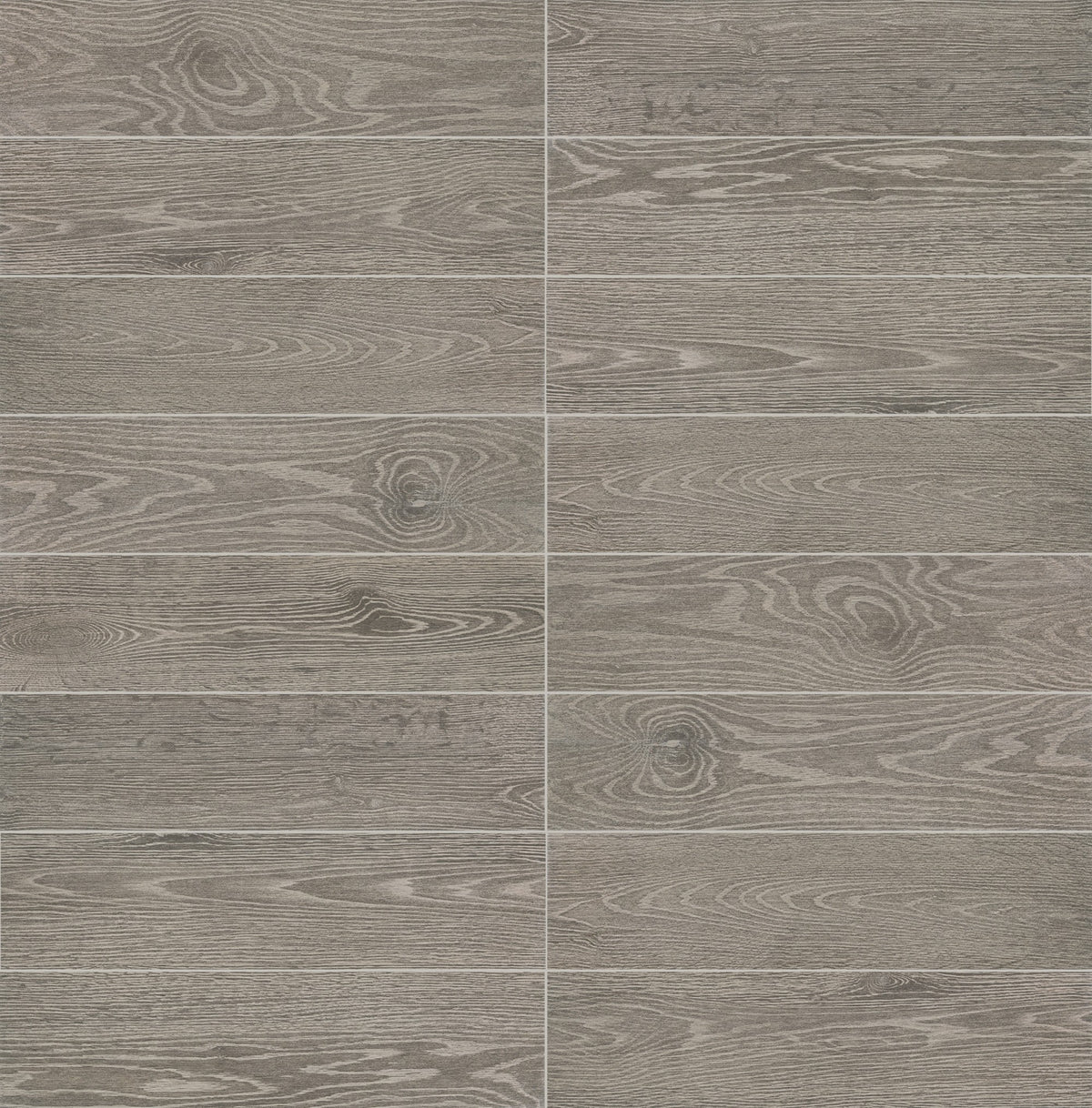 Daltile Platinum Medium Gray Plank 6x24 Matte Floor Tile