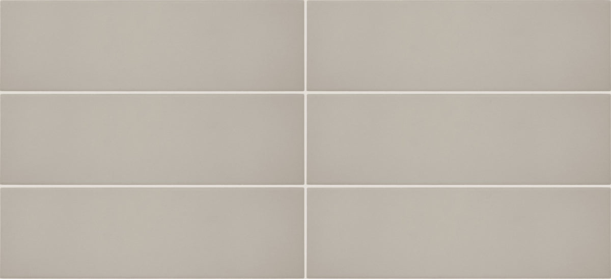 Daltile Stencil Beige Rectangle 4x12 Matte Floor Tile