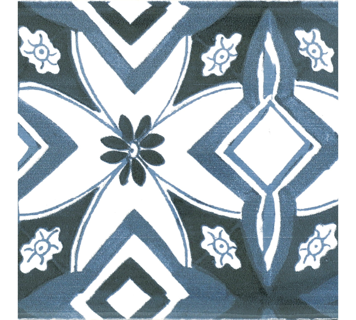 Daltile Stagecraft Cameo Blue Mix 3x12 Glossy Wall Tile Deco