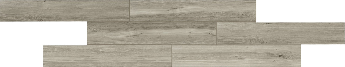 Daltile Saddle Brook Gravel Road Plank 6x36 Matte Floor Tile