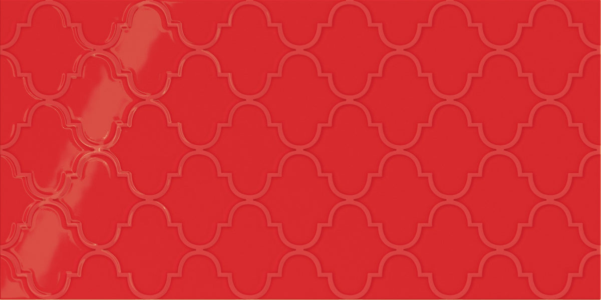Daltile Showscape Currant Rectangle 12x24 Arabesque Textured Wall Tile