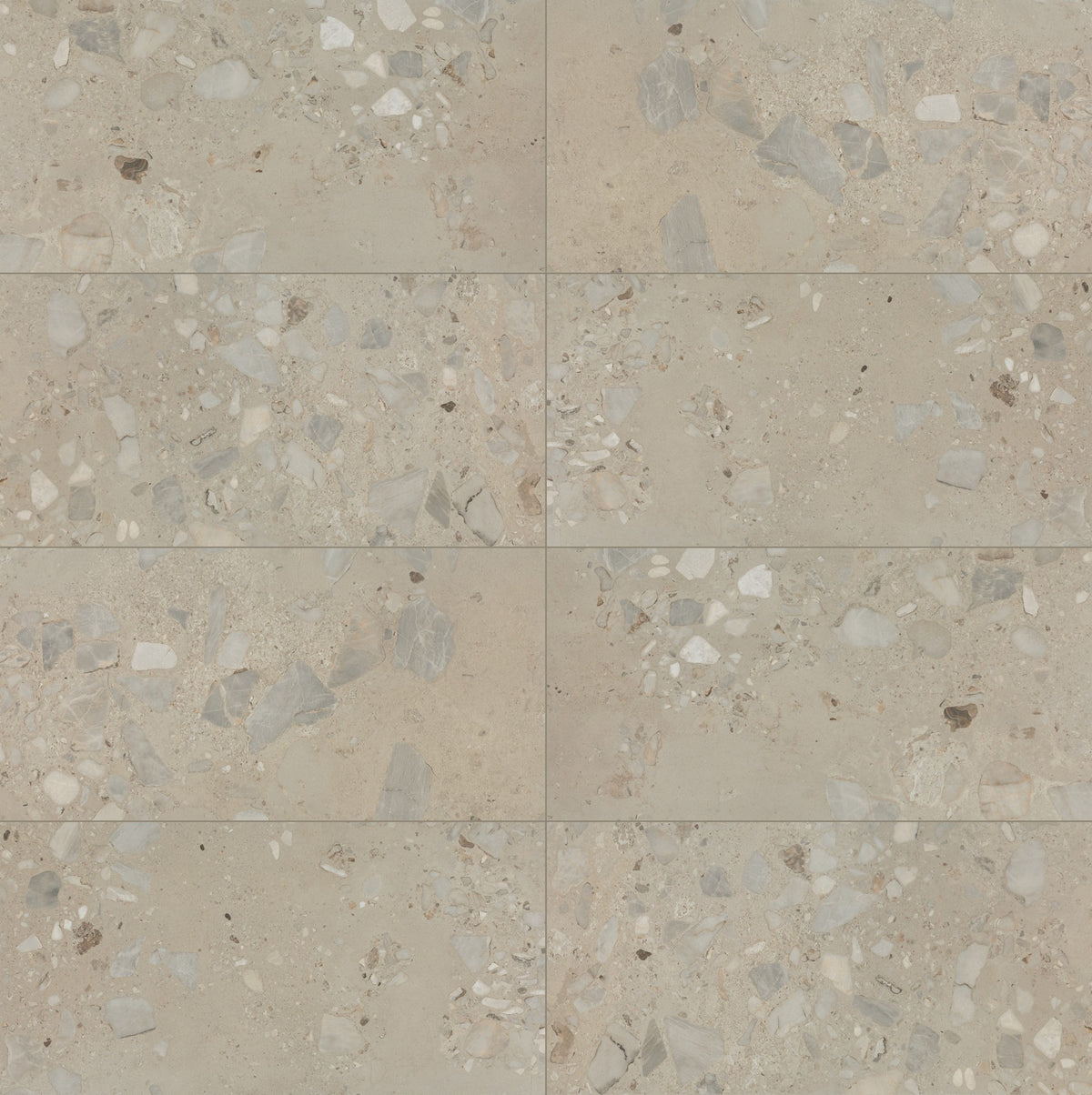 Daltile Sand and Stone Tundra Rectangle 24x48 Stone Matte Floor Tile