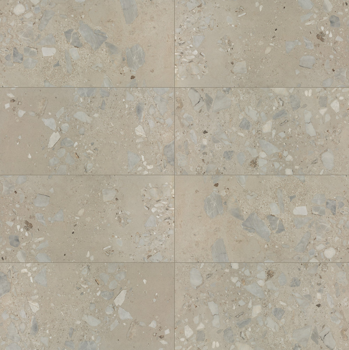 Daltile Sand and Stone Tundra Rectangle 24x48 Stone Satin Floor Tile