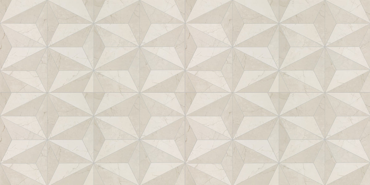Daltile Sovran Kaleidoscope Rectangle 24x48 Satin Floor Tile