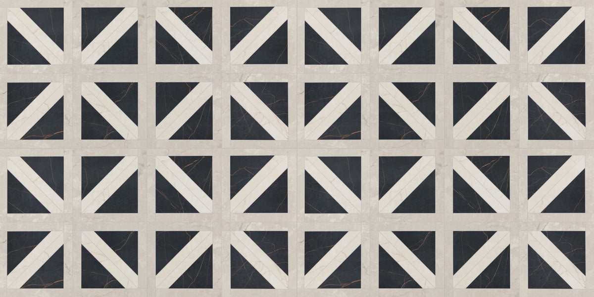 Daltile Sovran Frame Rectangle 24x48 Satin Floor Tile