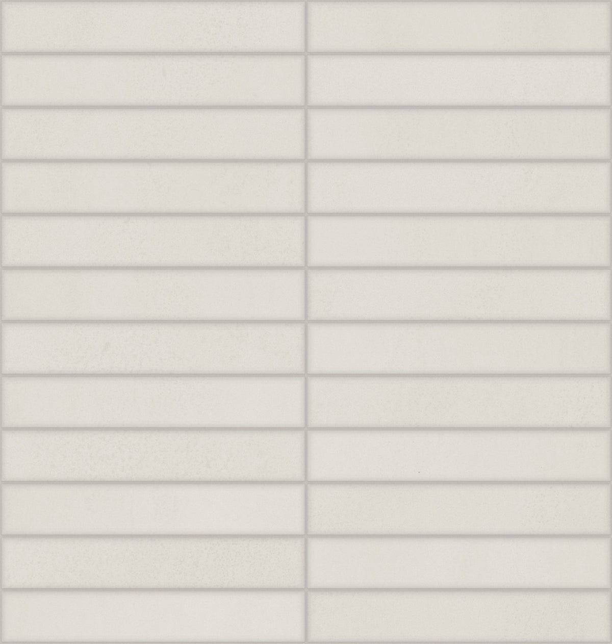 Daltile Synchronic White Straight Joint 1x6 Matte Mosaic Tile