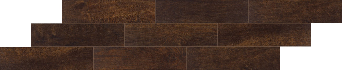 Daltile Platinum Dark Brown Plank 6x24 Matte Floor Tile