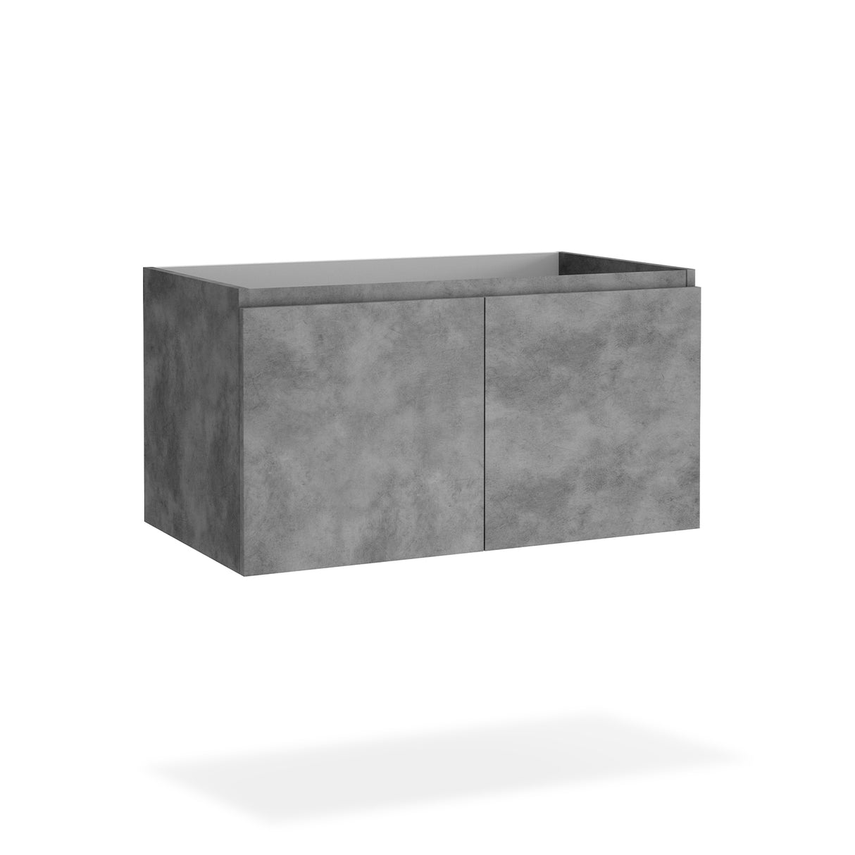 DAX Malibu Single Vanity Cabinet, 36", Glossy White DAX-MAL013681-ONX