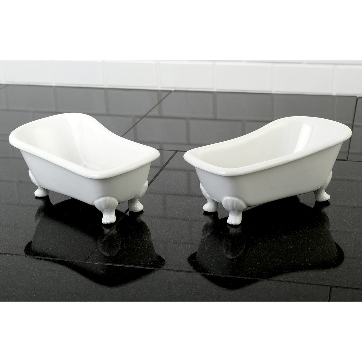 DBATUBW 7-Inch Mini Tub (2-Pieces), White