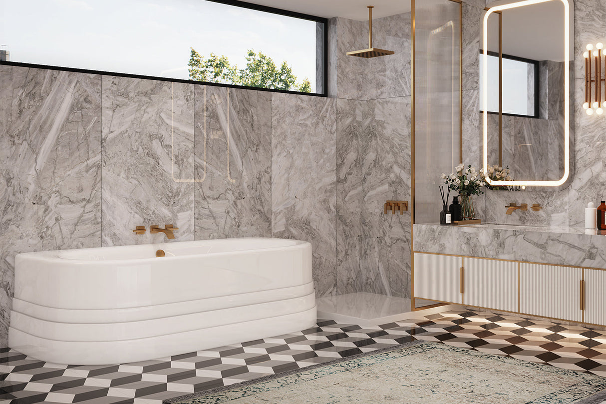 Americh DB6632T-BI DBow 6632 - Tub Only - Biscuit