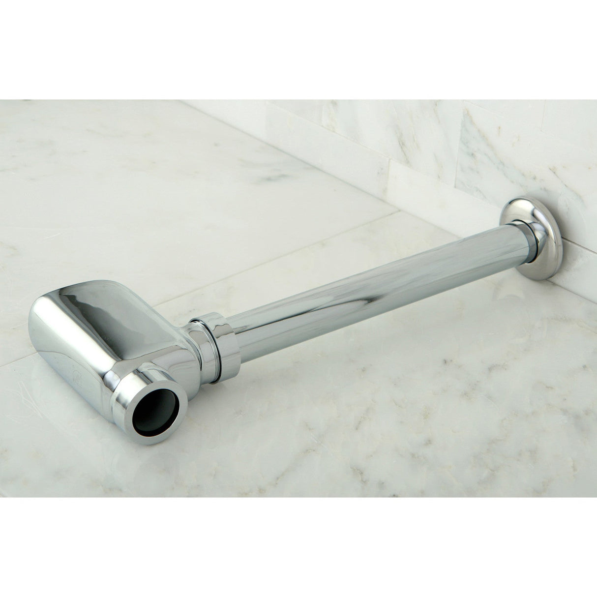 Trimscape DD8401 1-1/4 Inch O.D. Brass Oval Bottle Trap, Polished Chrome