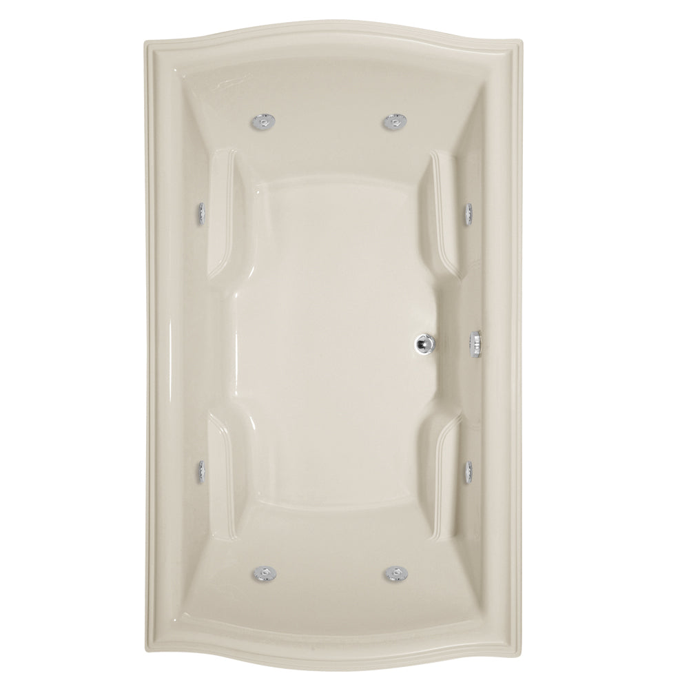 Hydro Systems DEB7242AWP-BON DEBRA 7242 AC W/WHIRLPOOL SYSTEM-BONE