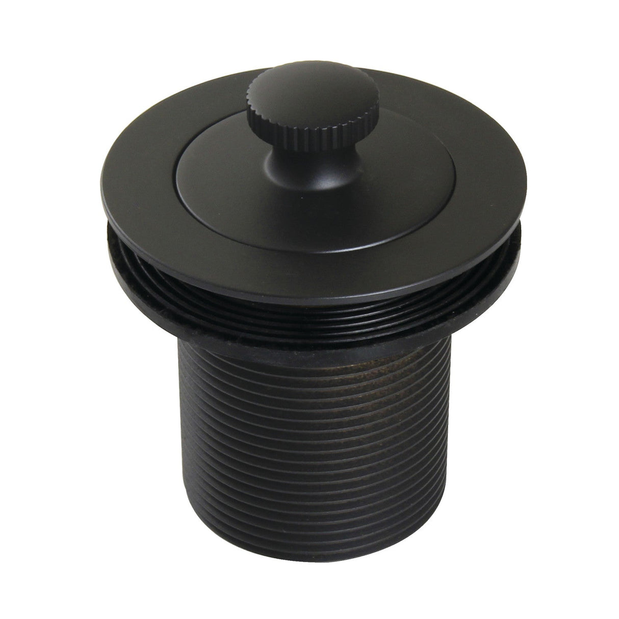 Made To Match DLT20MB 1-1/2-Inch Lift and Turn Tub Drain with 2-Inch Body Thread, Matte Black